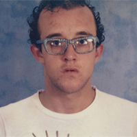 headshot of Keith Haring