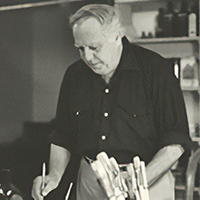 portrait of Philip Guston