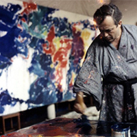 portrait of Sam Francis