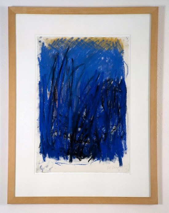 Joan Mitchell, Untitled, 1979. Pastel on paper. 